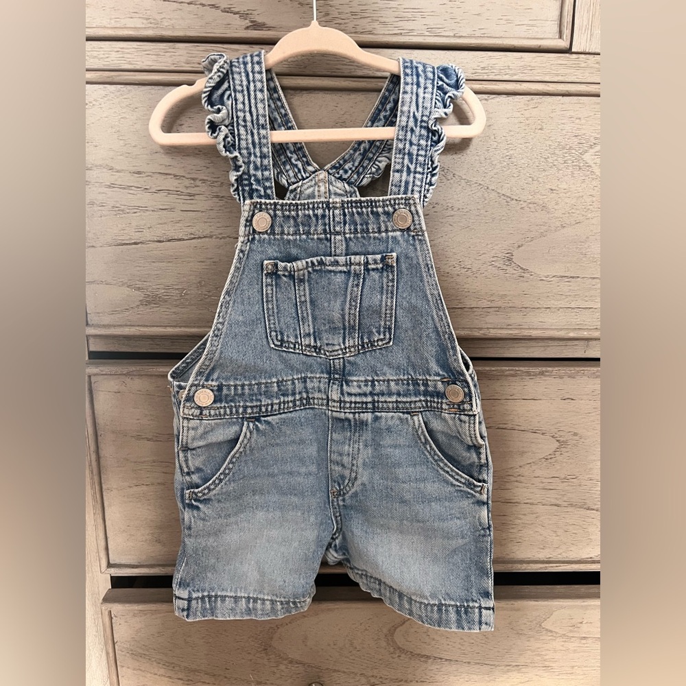 H&M Blue Denim Kids Overalls